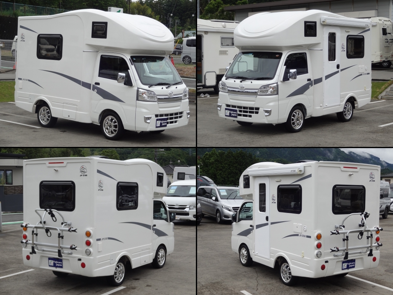 キャンピングカー 軽キャンパー ﾊｲｾﾞｯﾄ JPｽﾀｰ ﾊｯﾋﾟｰ1 4WD　DCｸｰﾗｰ
