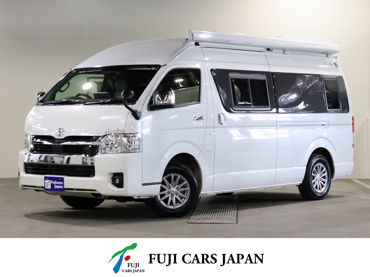 キャンピングカー バンコン ハイエース トイファクトリーアルコーバグランデ 4WD