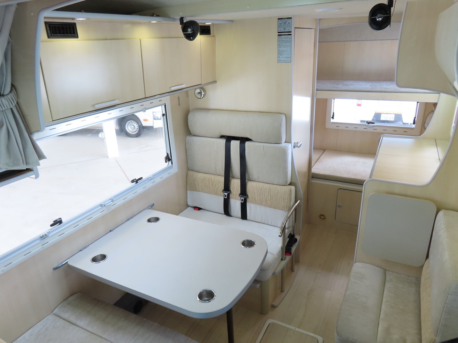 キャンピングカー キャブコン ｶﾑﾛｰﾄﾞ ﾊﾞﾝﾃｯｸ ｺﾙﾄﾞﾊﾞﾝｸｽ　家庭用AC
