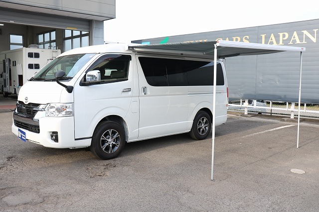 キャンピングカー バンコン ﾊｲｴｰｽ ﾎﾜｲﾄﾊｳｽ ｺﾝﾊﾟｽ DCｴｱｺﾝ 4WD