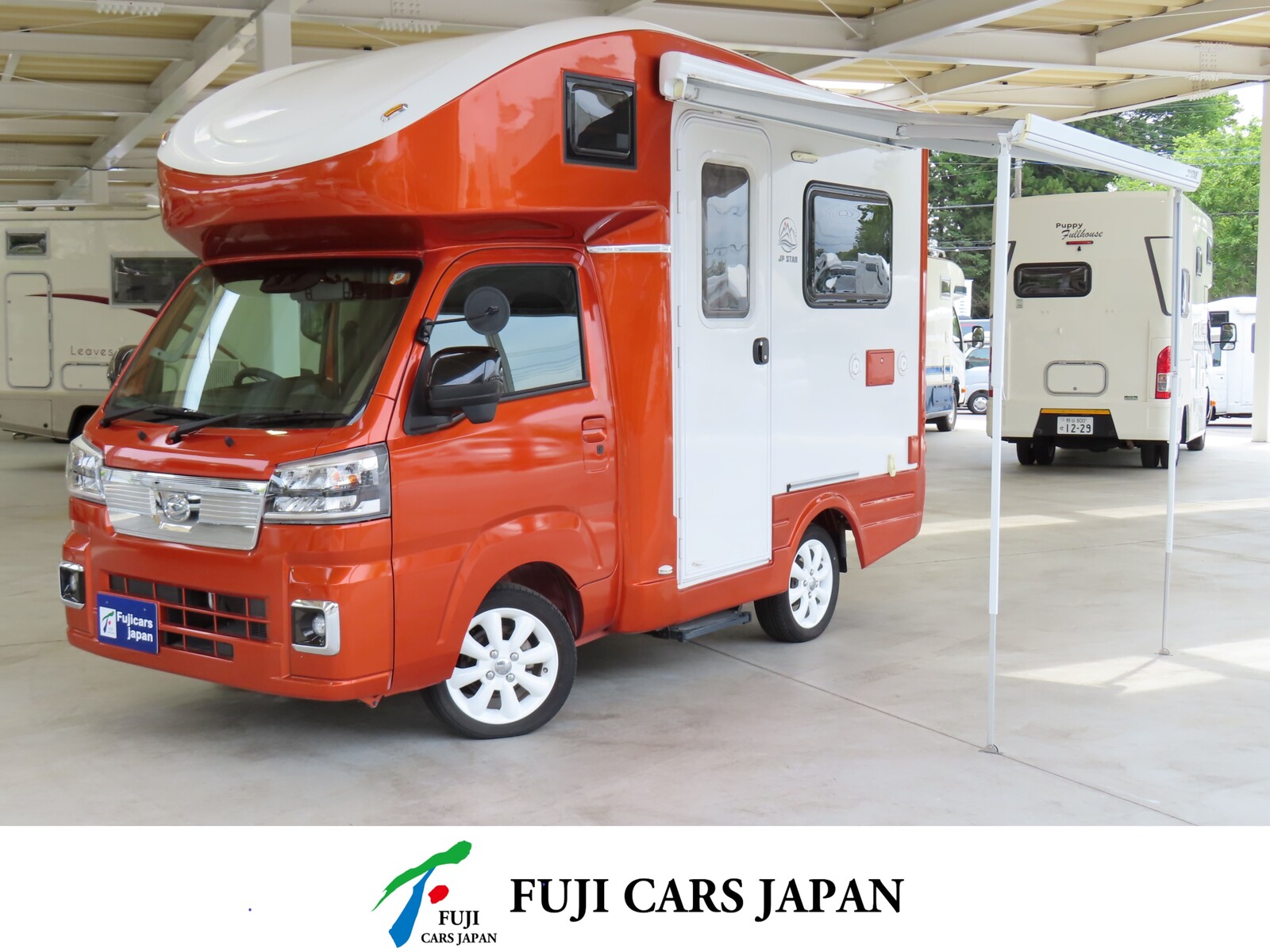 キャンピングカー 軽キャンパー ハイゼット JPスター ハッピー1+ 4WD
