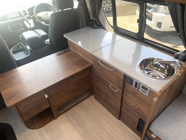 キャンピングカー バンコン ﾌﾚｯｸｽ ﾓﾋﾞｰﾃﾞｨｯｸSH02 4WD FFﾋｰﾀｰ