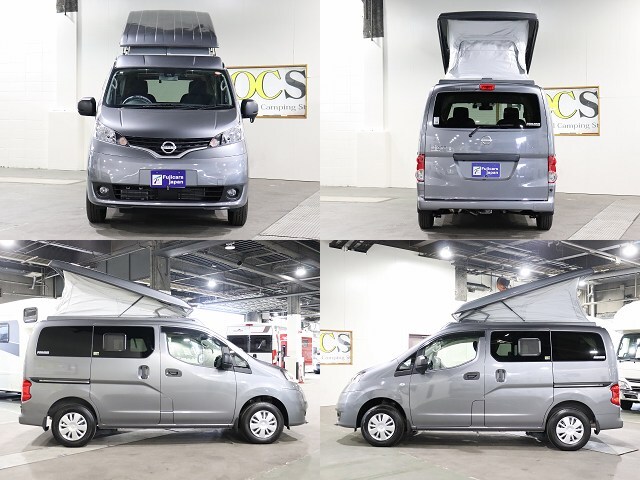 キャンピングカー バンコン NV200ﾊﾞﾈｯﾄ ﾎﾟｯﾌﾟｺﾝeE FFﾋｰﾀｰ4WD