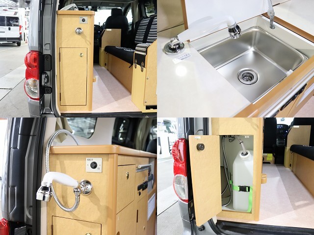 キャンピングカー バンコン NV200ﾊﾞﾈｯﾄ ﾎﾟｯﾌﾟｺﾝeE FFﾋｰﾀｰ4WD