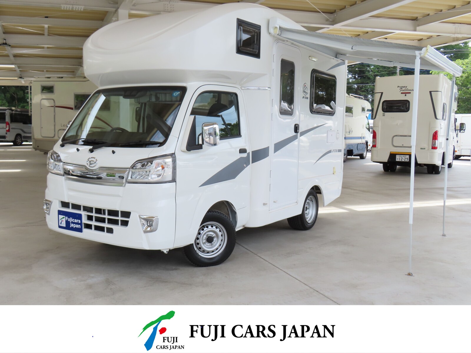 キャンピングカー 軽キャンパー ハイゼット JPスター ハッピー1+ 4WD