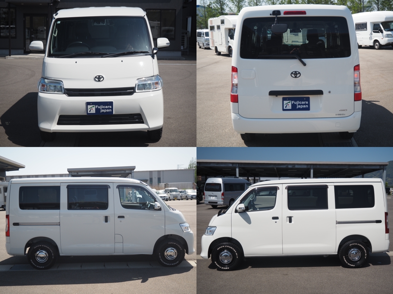 キャンピングカー バンコン ﾀｳﾝｴｰｽ ｻﾝﾀﾛｰｻﾞ ﾓﾉﾛｰｸﾞ 4WD 