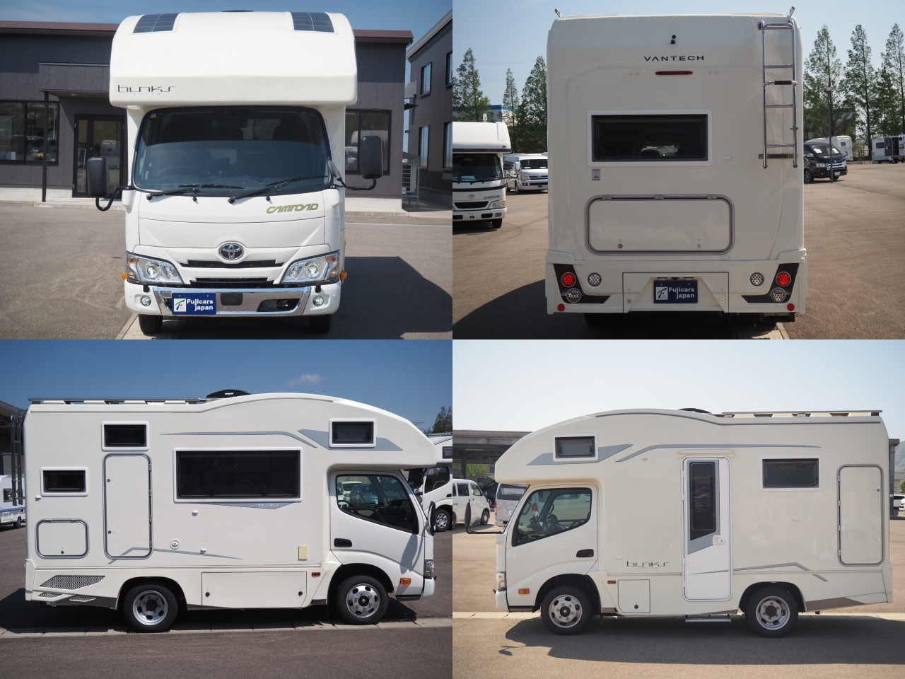 キャンピングカー キャブコン ｶﾑﾛｰﾄﾞ ﾊﾞﾝﾃｯｸ ｺﾙﾄﾞﾊﾞﾝｸｽ 4WD 