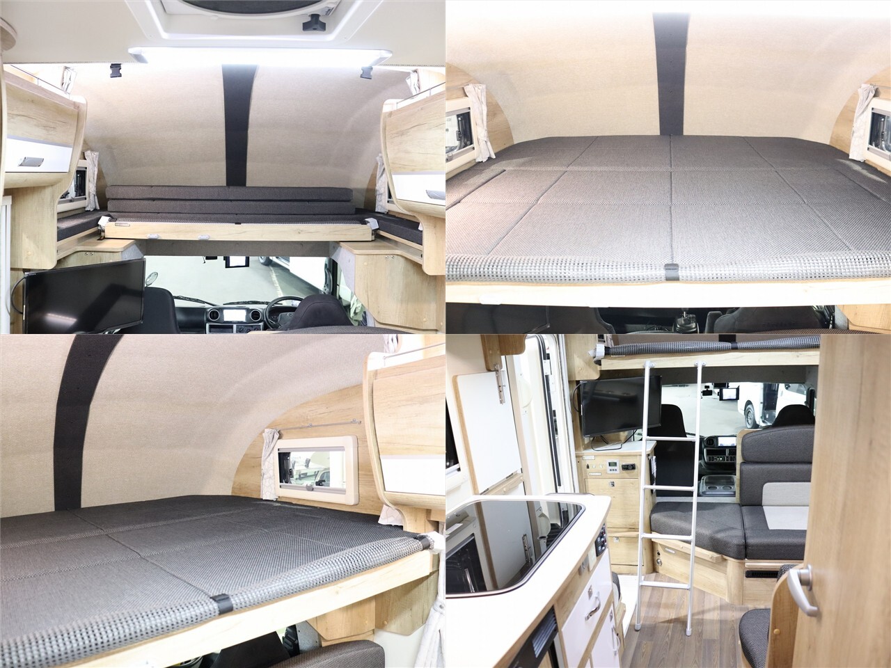 キャンピングカー キャブコン ｶﾑﾛｰﾄﾞ ﾅｯﾂ ｸﾚｱ5.3Xﾊｲﾊﾟｰｴﾎﾞ 4WD