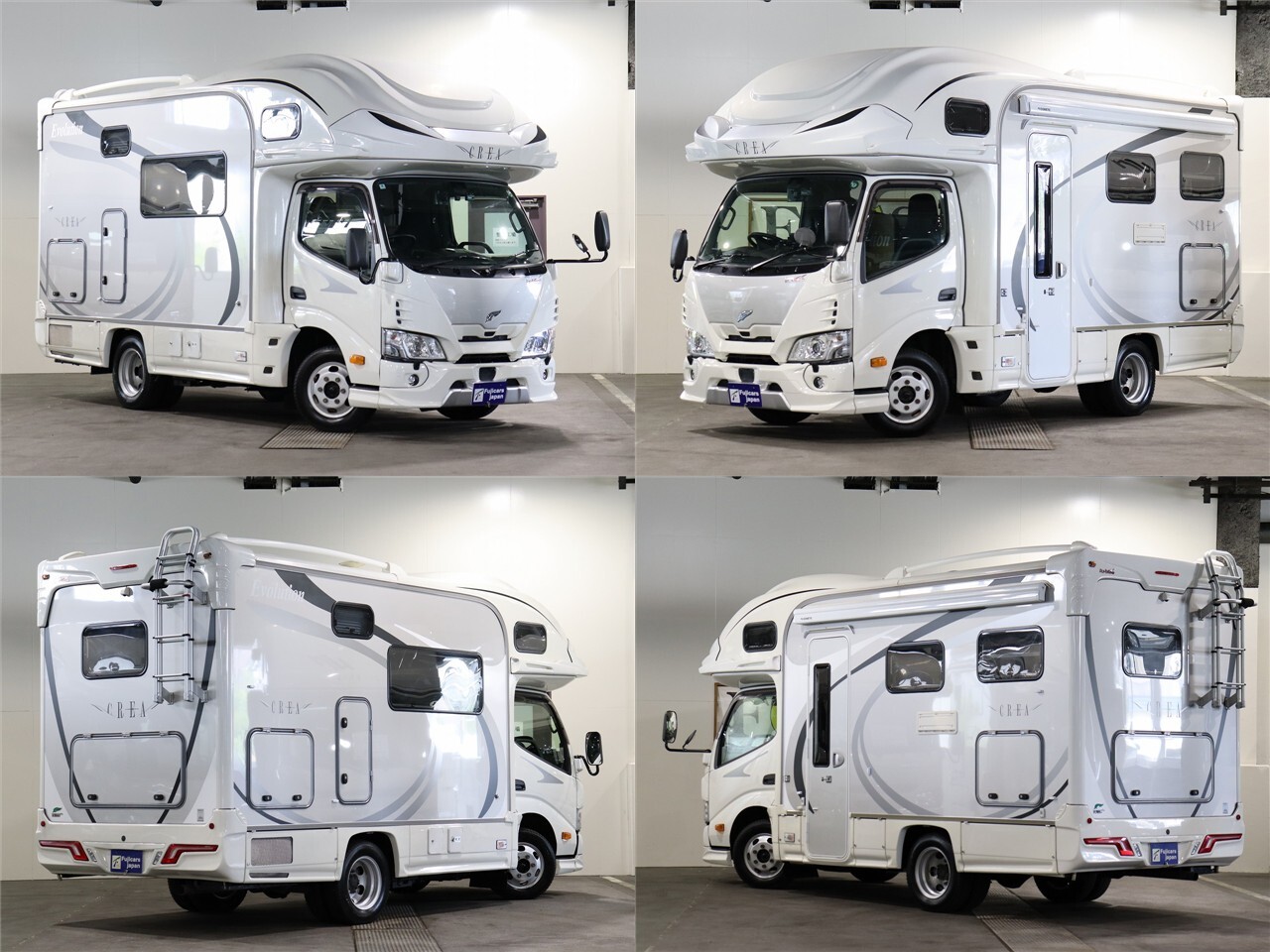 キャンピングカー キャブコン ｶﾑﾛｰﾄﾞ ﾅｯﾂ ｸﾚｱ5.3Xﾊｲﾊﾟｰｴﾎﾞ 4WD
