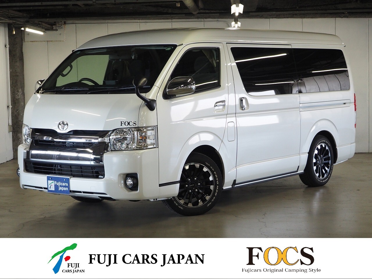 キャンピングカー バンコン ハイエース FOCS DSプレミアム 4WD　FF