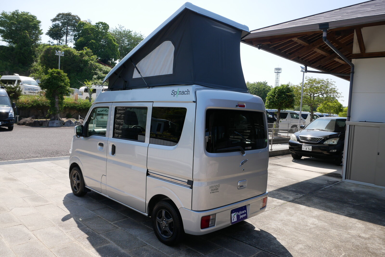 キャンピングカー 軽キャンパー NV100ｸﾘｯﾊﾟｰ ﾅｯﾂRV ｽﾋﾟﾅ 4WD
