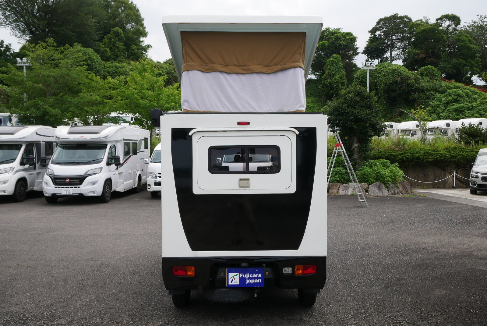 キャンピングカー 軽キャンパー ﾊｲｾﾞｯﾄ ｽﾃｰｼﾞ21ﾘｿﾞｰﾄﾃﾞｭｵﾊﾞﾝﾋﾞｰﾉ