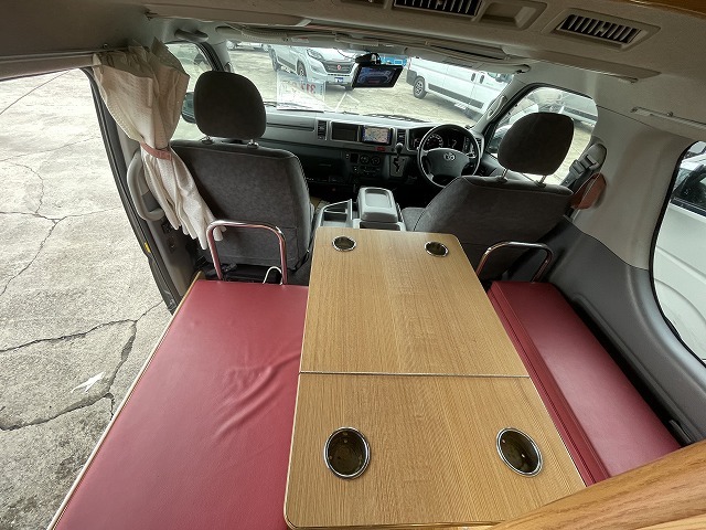 キャンピングカー バンコン ﾘｰｴｷｽﾎﾟｰﾄ ﾊｲｴｰｽｼﾞｭﾆｱ 4WD