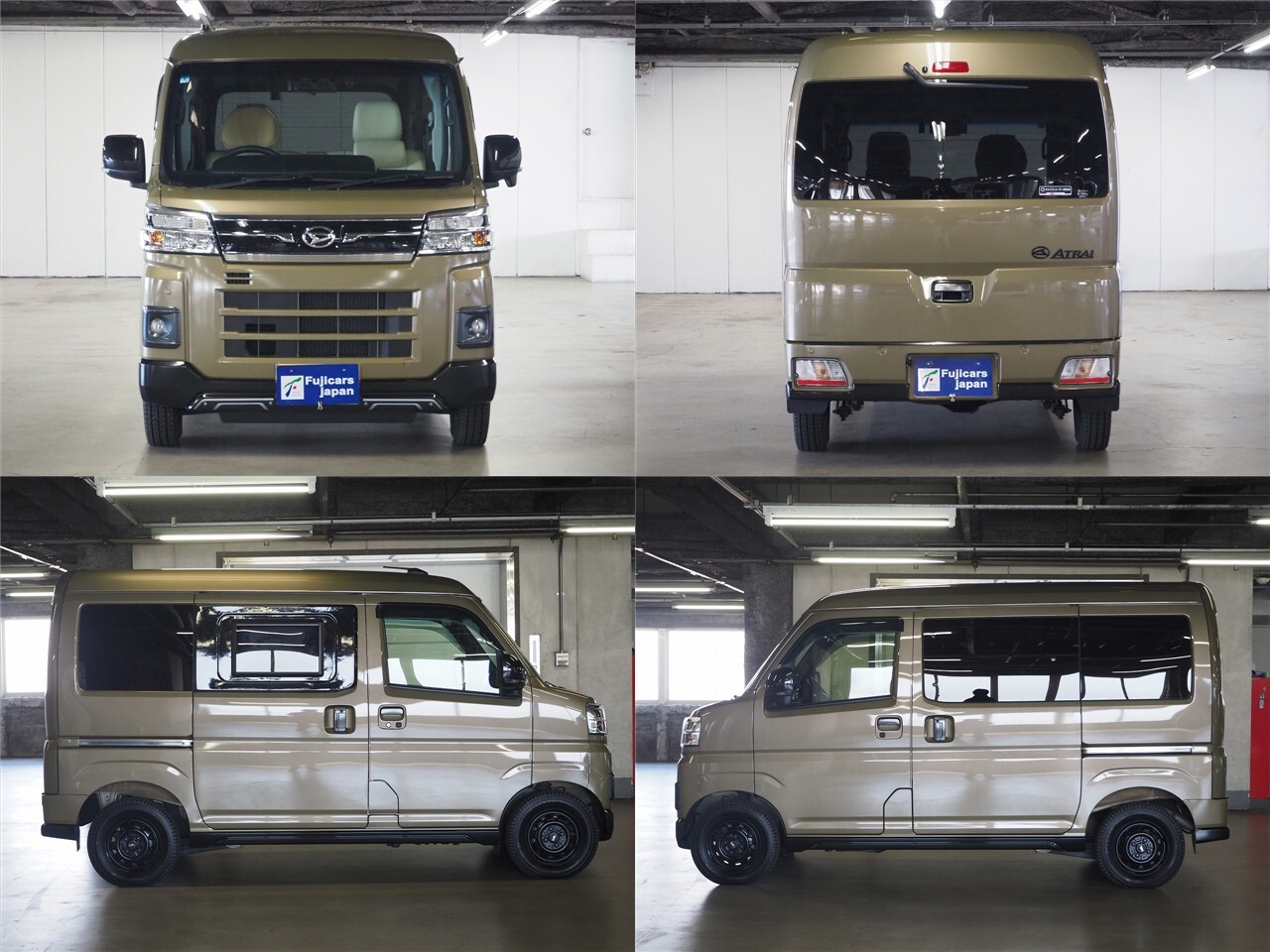 キャンピングカー 軽キャンパー ｱﾄﾚｰ ｸﾚｽﾄﾋﾞｰｸﾙ Xﾌｨｰﾙﾄﾞ 4WD