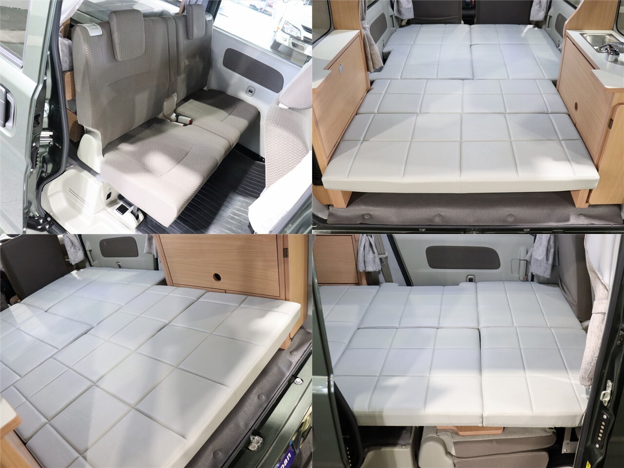 キャンピングカー 軽キャンパー ｴﾌﾞﾘｲ ﾅｯﾂRV ｽﾋﾟﾅ　FF　ﾎﾟｯﾌﾟｱｯﾌﾟ