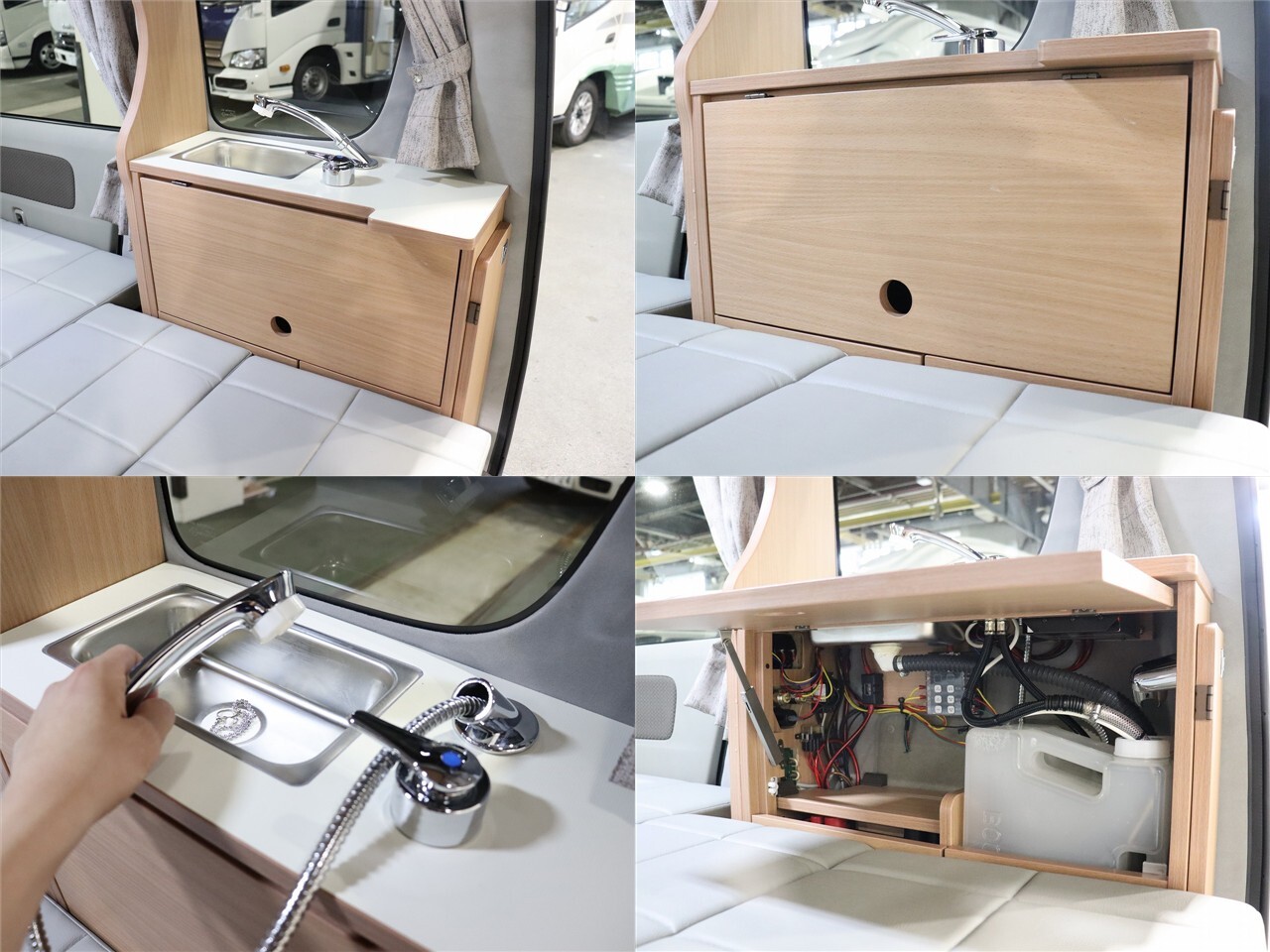 キャンピングカー 軽キャンパー ｴﾌﾞﾘｲ ﾅｯﾂRV ｽﾋﾟﾅ　FF　ﾎﾟｯﾌﾟｱｯﾌﾟ