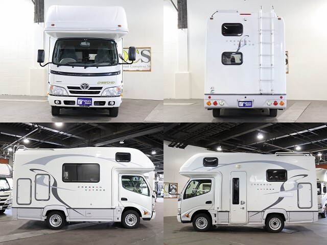 キャンピングカー キャブコン ｶﾑﾛｰﾄﾞ ﾅｯﾂRVｸﾚｿﾝWﾎﾞﾔｰｼﾞｭ4WD　FF