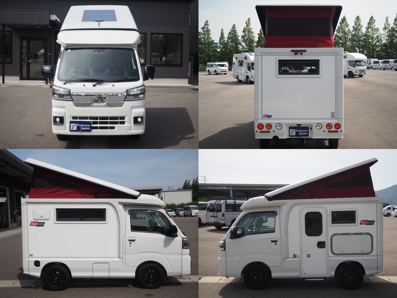キャンピングカー 軽キャンパー ﾊｲｾﾞｯﾄ ﾌｨｰﾙﾄﾞﾗｲﾌ ﾊﾞﾛｯｺ 4WD