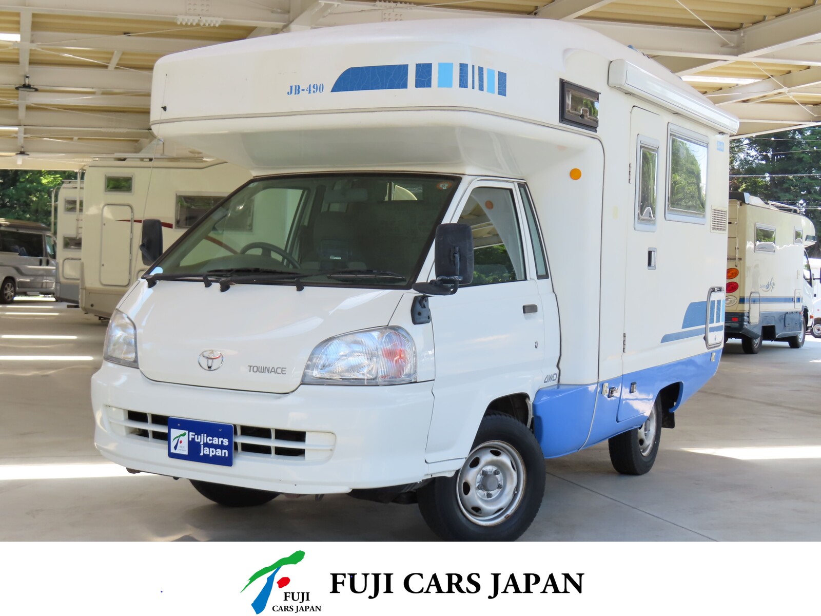 キャンピングカー キャブコン タウンエース バンテック JB490 4WD現状販売車