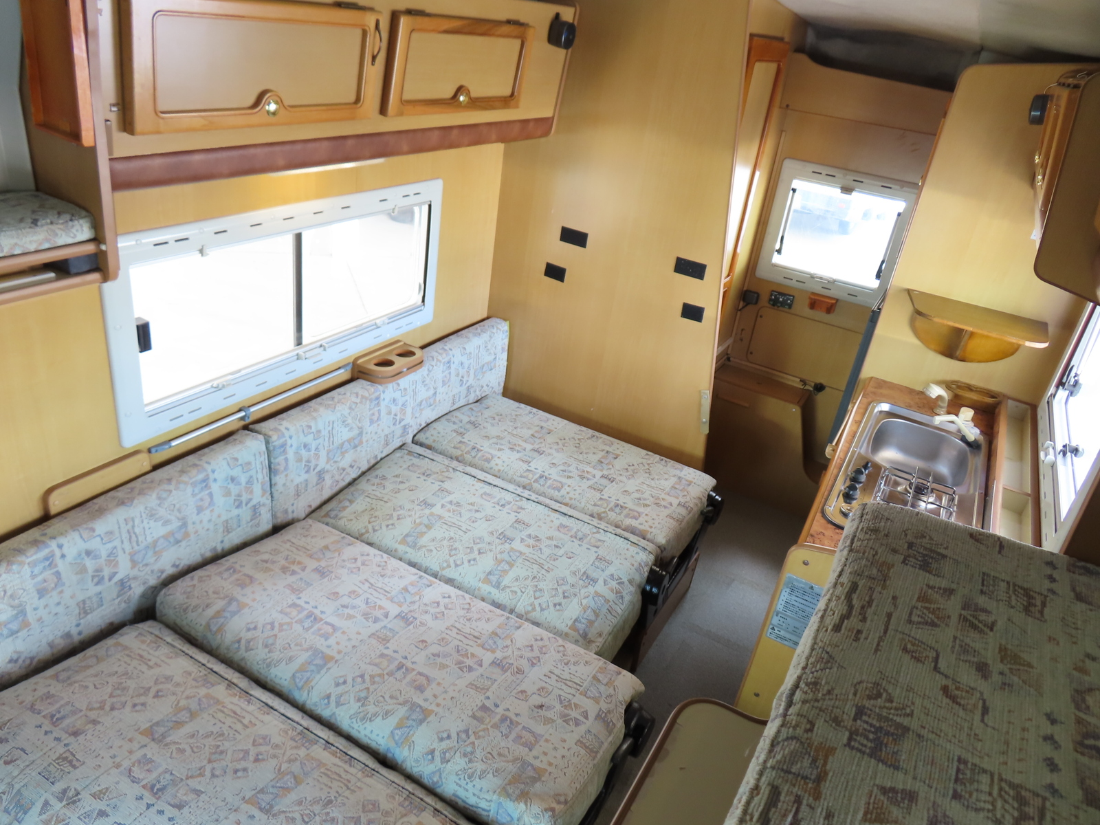 キャンピングカー キャブコン ﾀｳﾝｴｰｽ ﾊﾞﾝﾃｯｸ JB490 4WD現状販売車