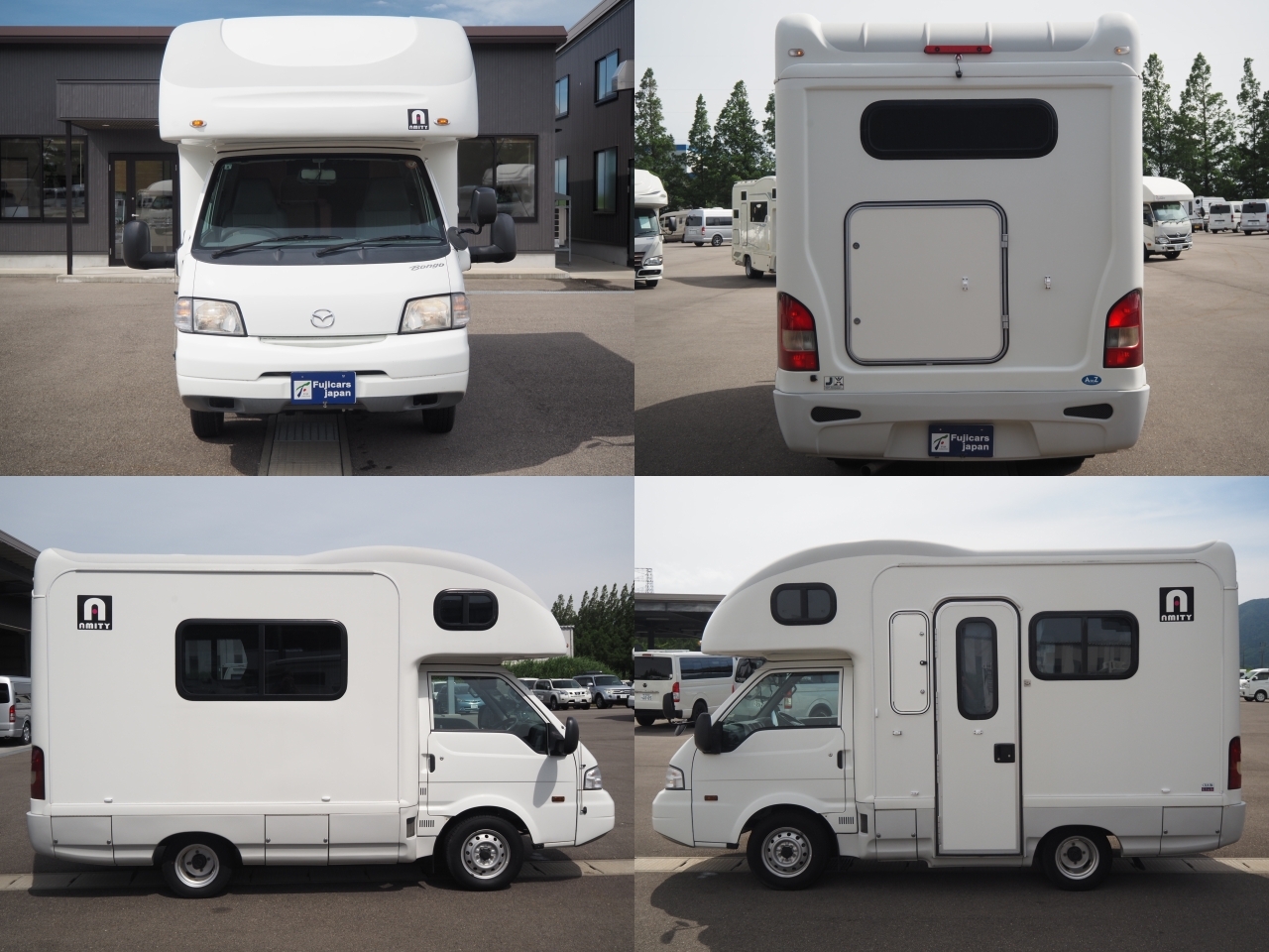キャンピングカー キャブコン ﾎﾞﾝｺﾞ AtoZ ｱﾐﾃｨ 4WD