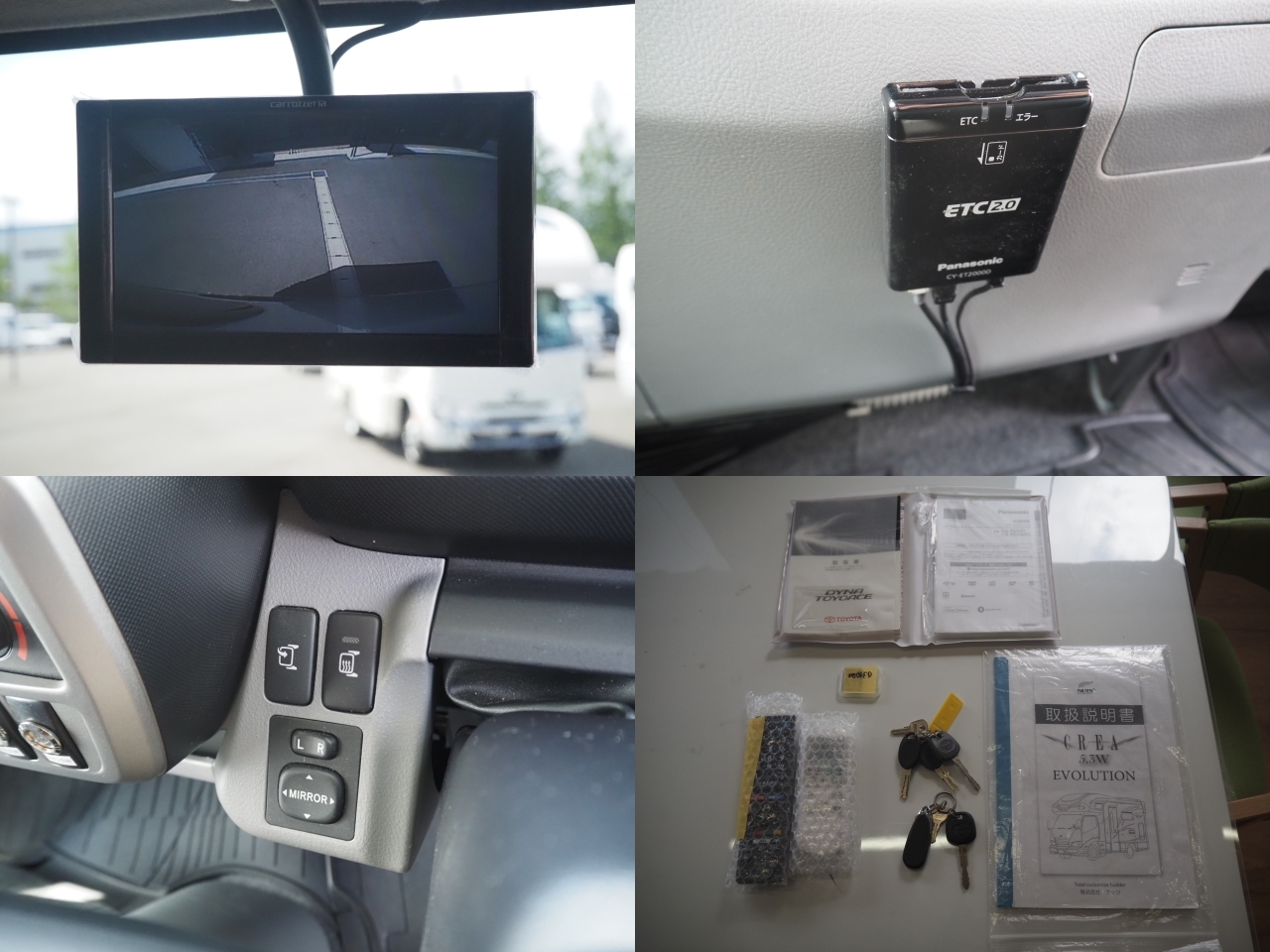 キャンピングカー キャブコン ｶﾑﾛｰﾄﾞﾅｯﾂRVｸﾚｱ5.3Wｴﾎﾞﾘｭｰｼｮﾝ4WD