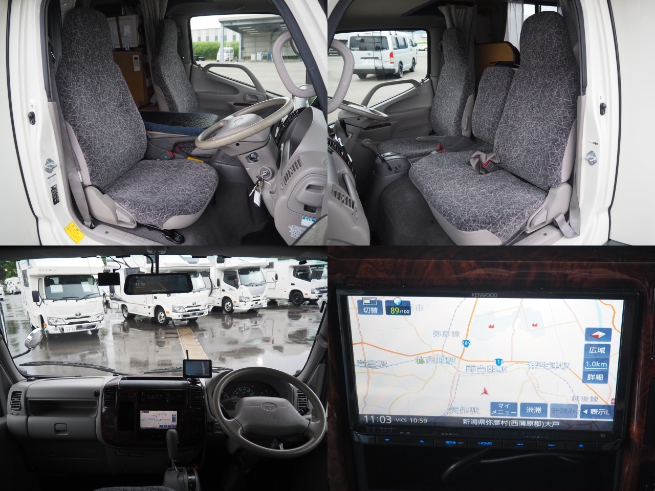 キャンピングカー キャブコン ｶﾑﾛｰﾄﾞ 東和 ｳﾞｫｰﾝR2B 12Vｸｰﾗｰ