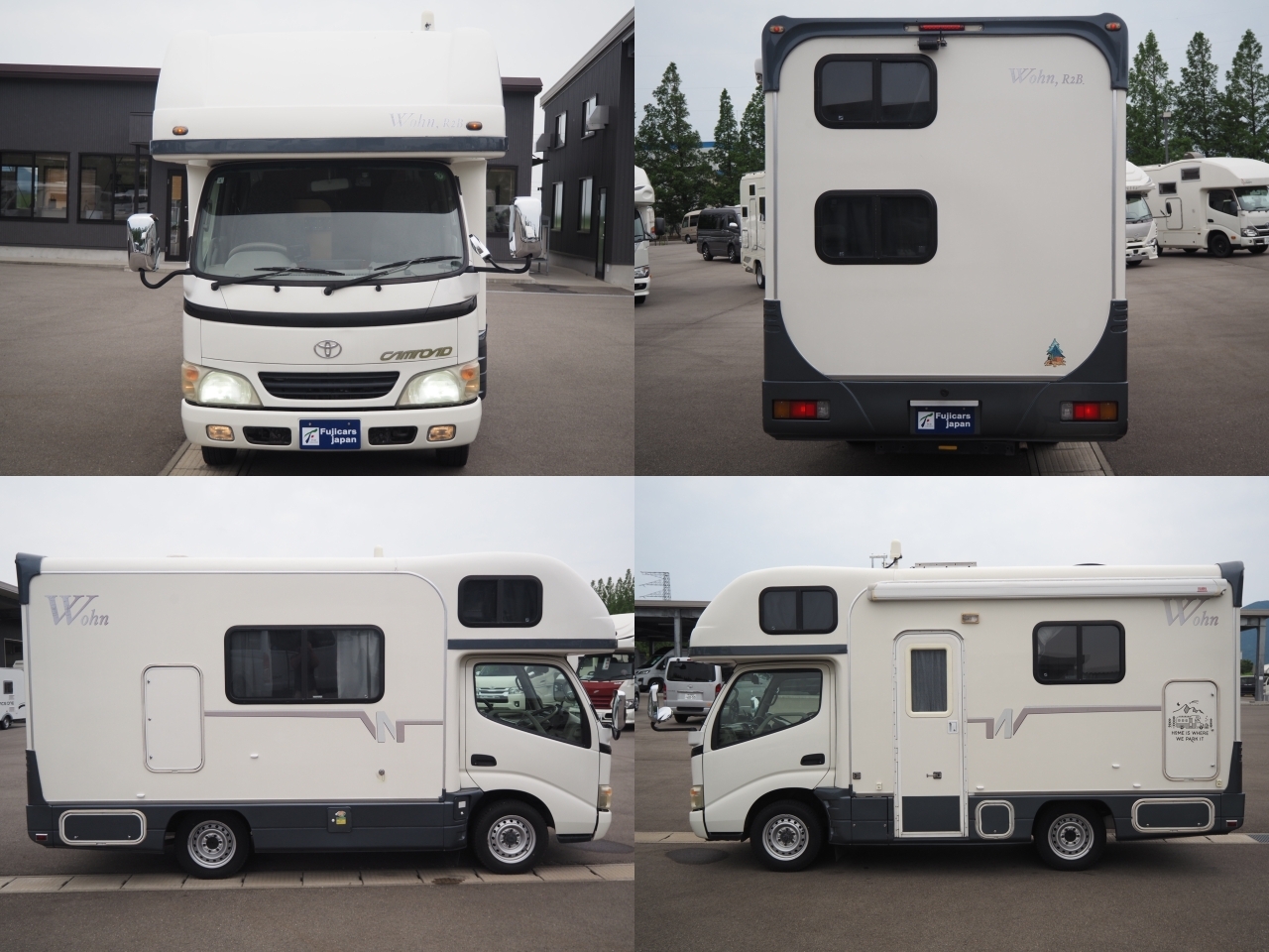 キャンピングカー キャブコン ｶﾑﾛｰﾄﾞ 東和 ｳﾞｫｰﾝR2B 12Vｸｰﾗｰ
