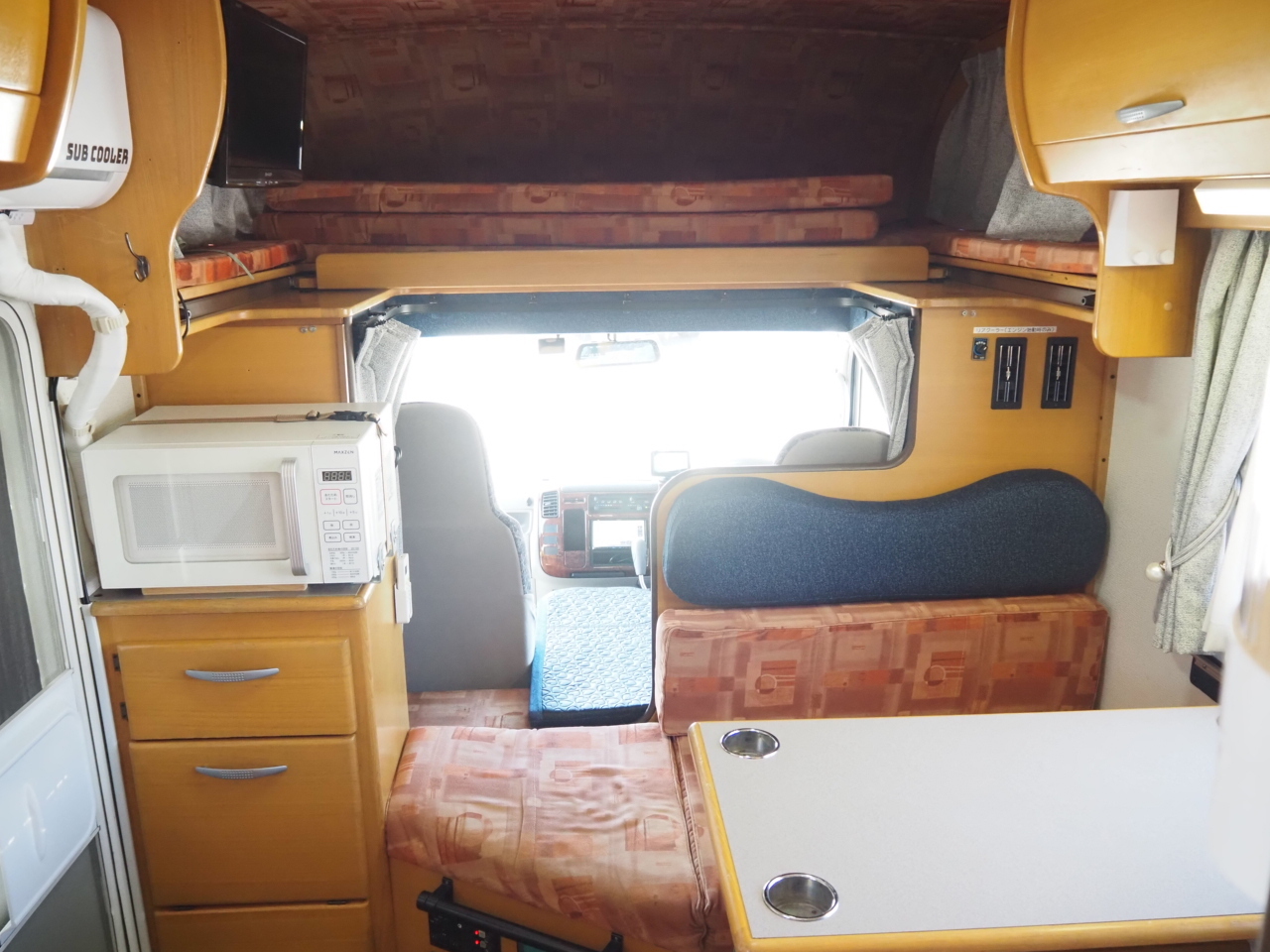 キャンピングカー キャブコン ｶﾑﾛｰﾄﾞ 東和 ｳﾞｫｰﾝR2B 12Vｸｰﾗｰ