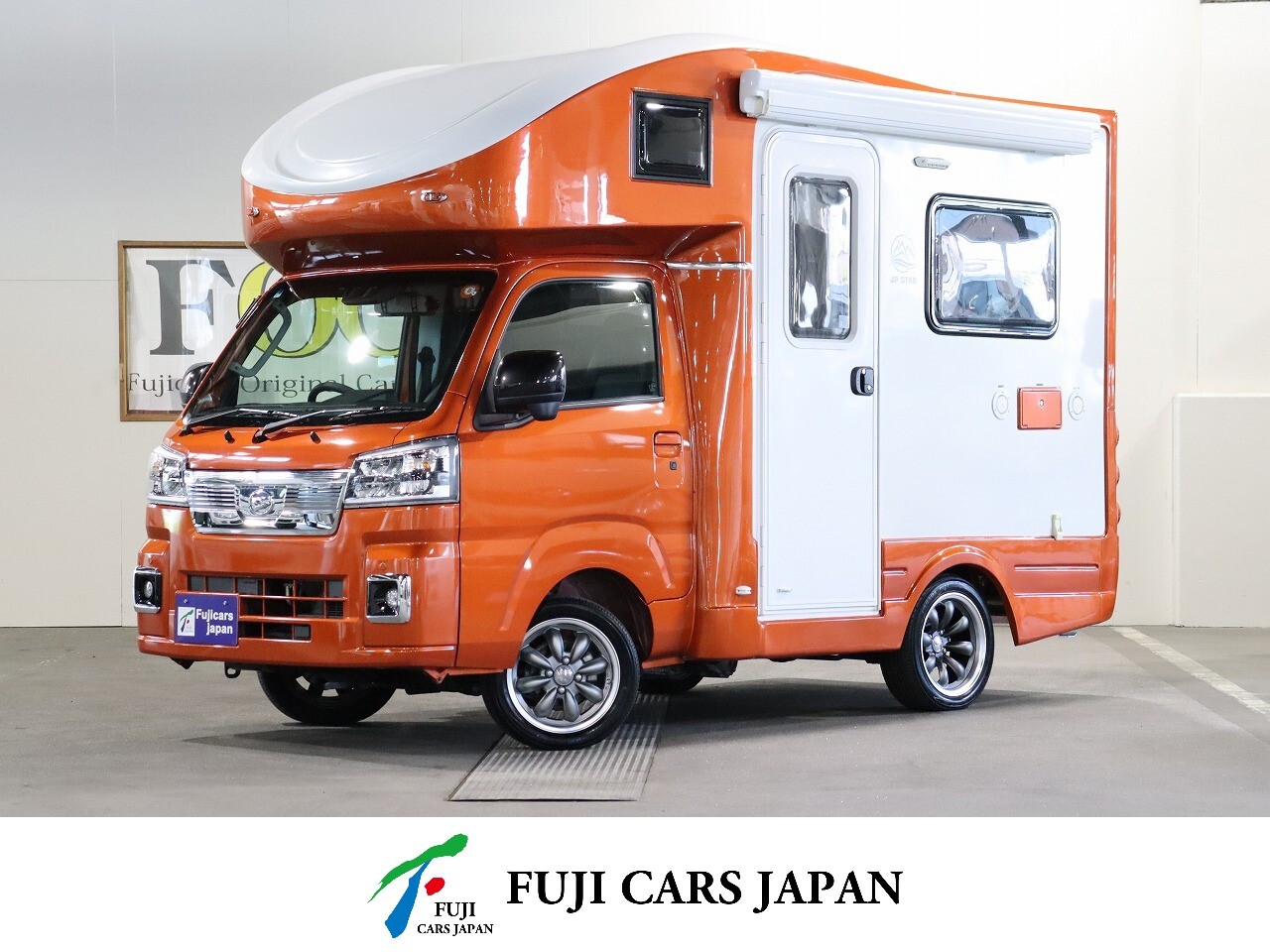 キャンピングカー 軽キャンパー ハイゼット JPスターハッピー1+4WD　リチウム　AC