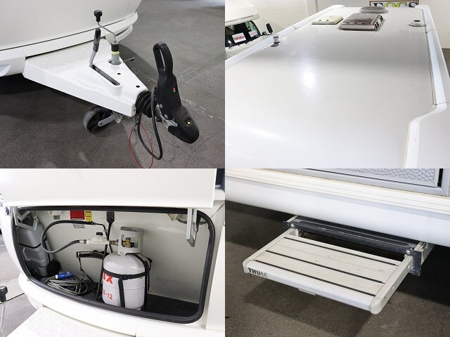 キャンピングカー トレーラー ﾎﾋﾞｰ495UL　要けん引免許　ｶﾞｽFFﾋｰﾀｰ　冷蔵庫