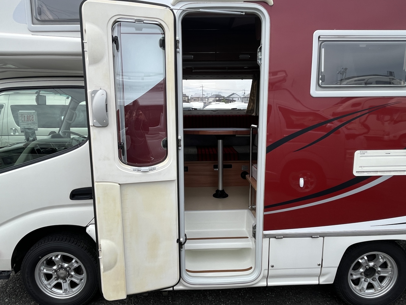キャンピングカー キャブコン ﾅｯﾂRV ｸﾚｱ5.0R 家庭用AC FFﾋｰﾀｰ 冷蔵庫