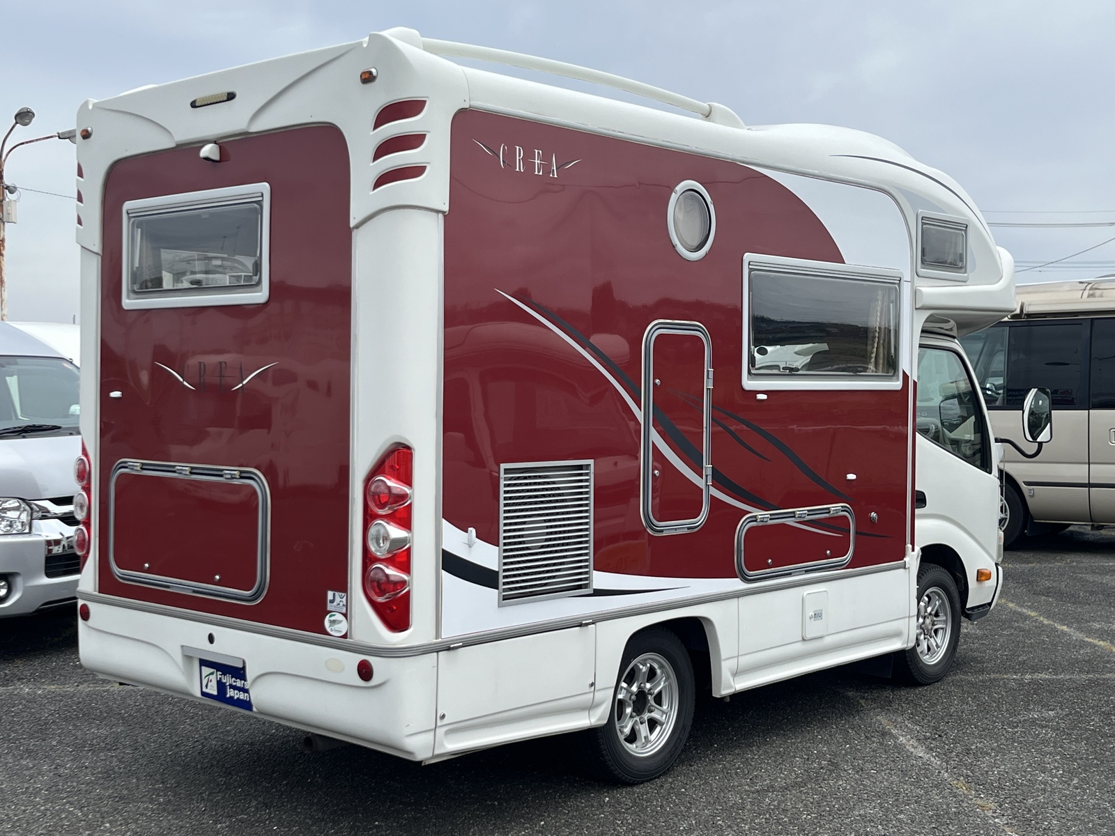 キャンピングカー キャブコン ﾅｯﾂRV ｸﾚｱ5.0R 家庭用AC FFﾋｰﾀｰ 冷蔵庫