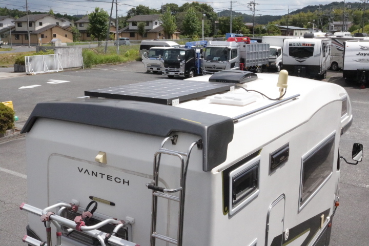 キャンピングカー キャブコン ｶﾑﾛｰﾄﾞ ﾊﾞﾝﾃｯｸ ｼﾞﾙ520 家庭用ｴｱｺﾝ