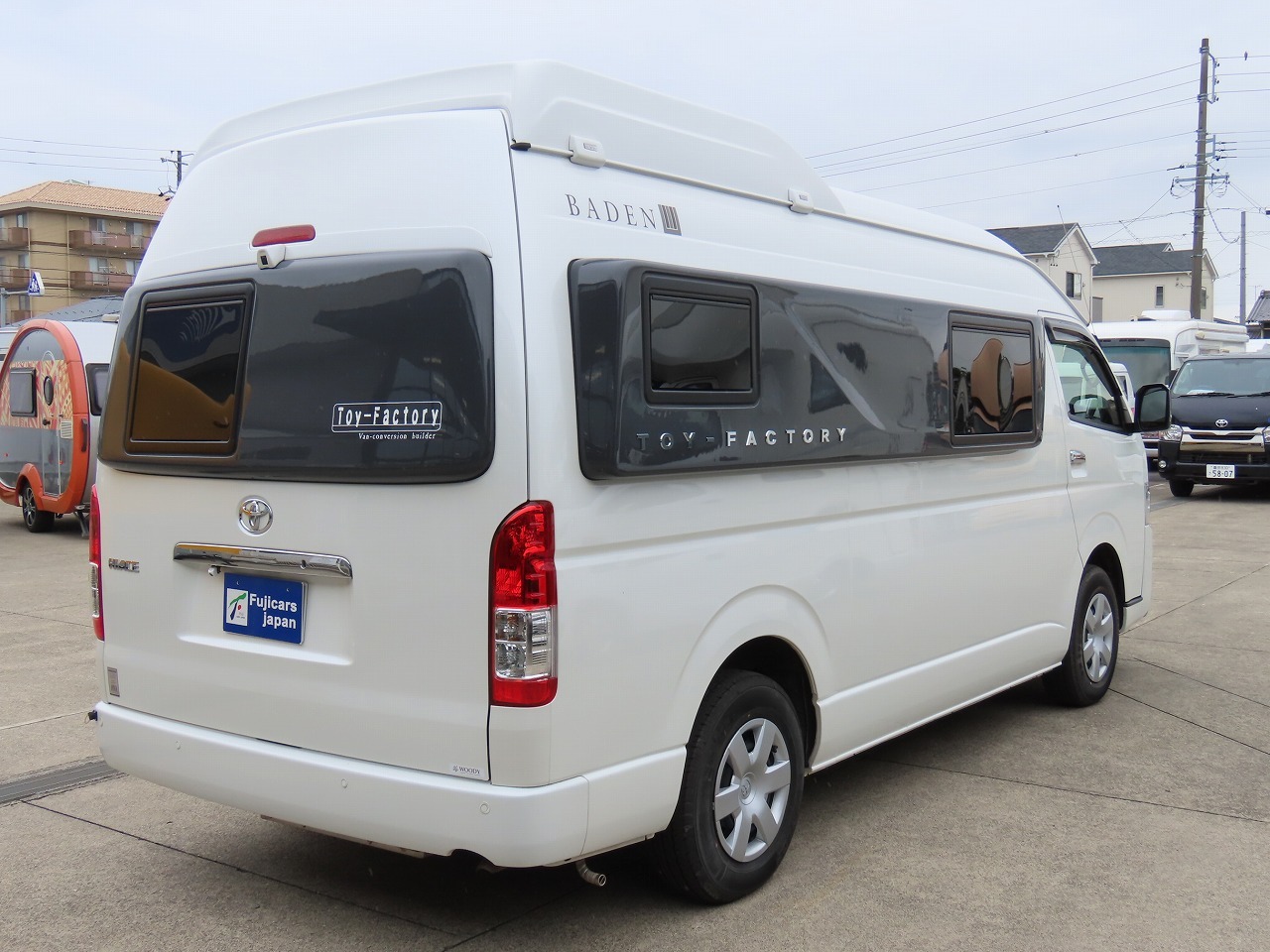 キャンピングカー バンコン ﾊｲｴｰｽ ﾄｲﾌｧｸﾄﾘｰ ﾊﾞｰﾃﾞﾝｸﾞﾗﾝﾃﾞ4WD