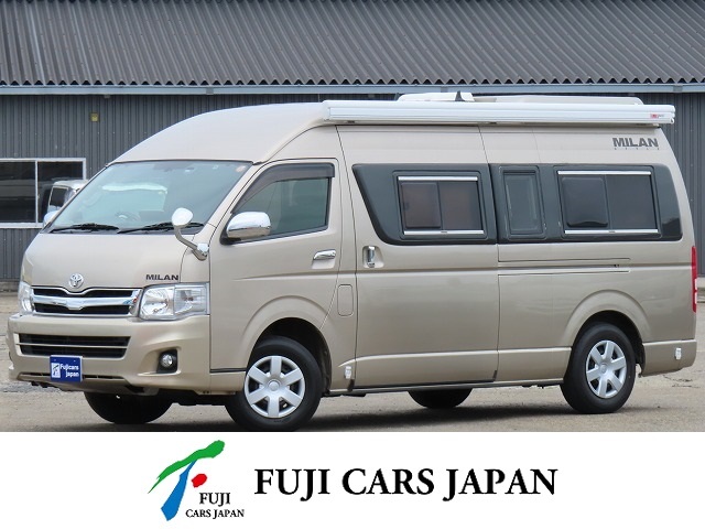 キャンピングカー バンコン ハイエース トイファクトリーミラノスタイル 4WD