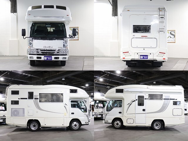 キャンピングカー キャブコン ｴﾙﾌ ﾊﾞﾝﾃｯｸ ｼﾞﾙ520ｸﾙｰｽﾞ　4WD　FF