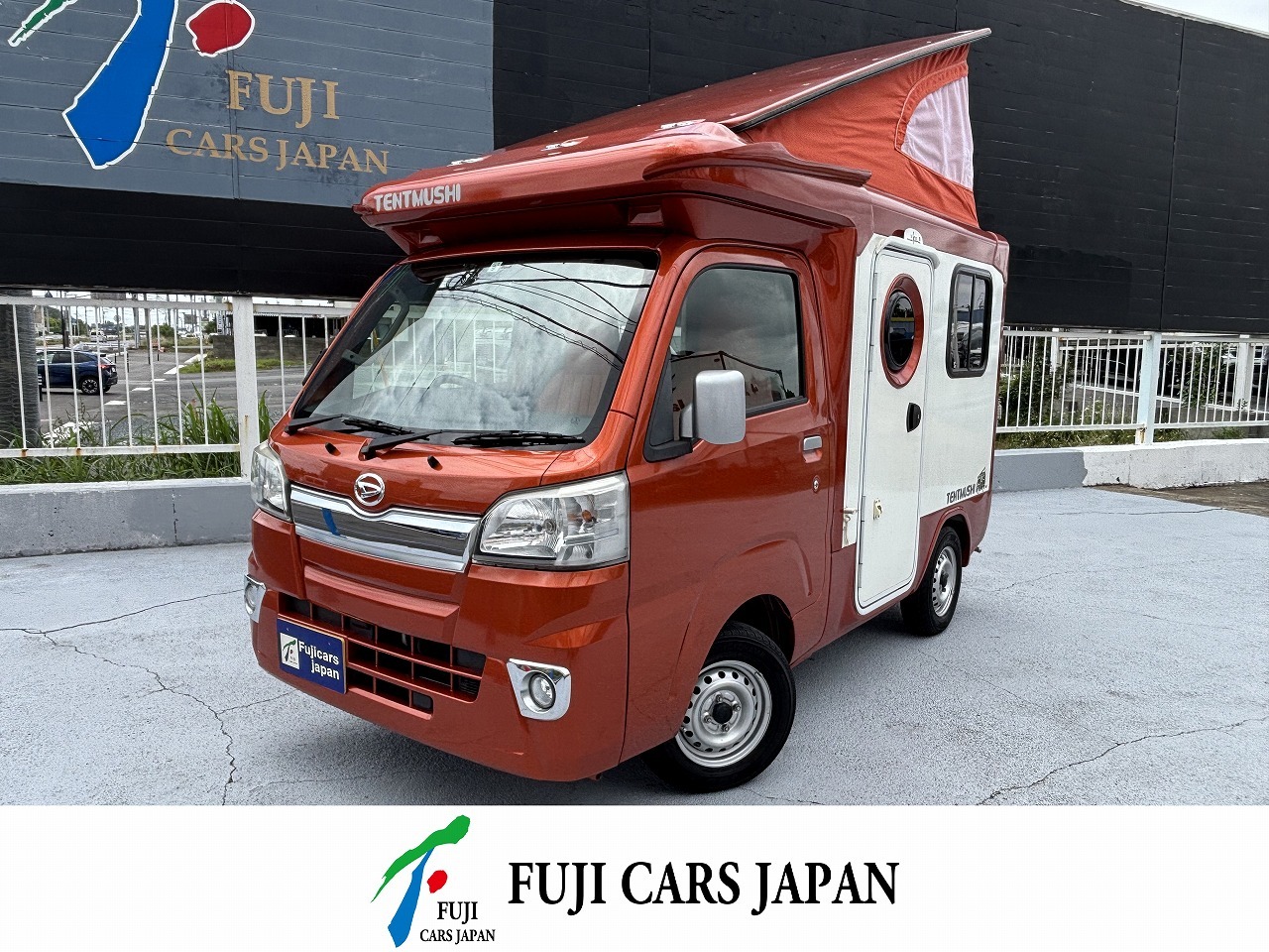 キャンピングカー 軽キャンパー ハイゼット バンショップミカミ テントむし