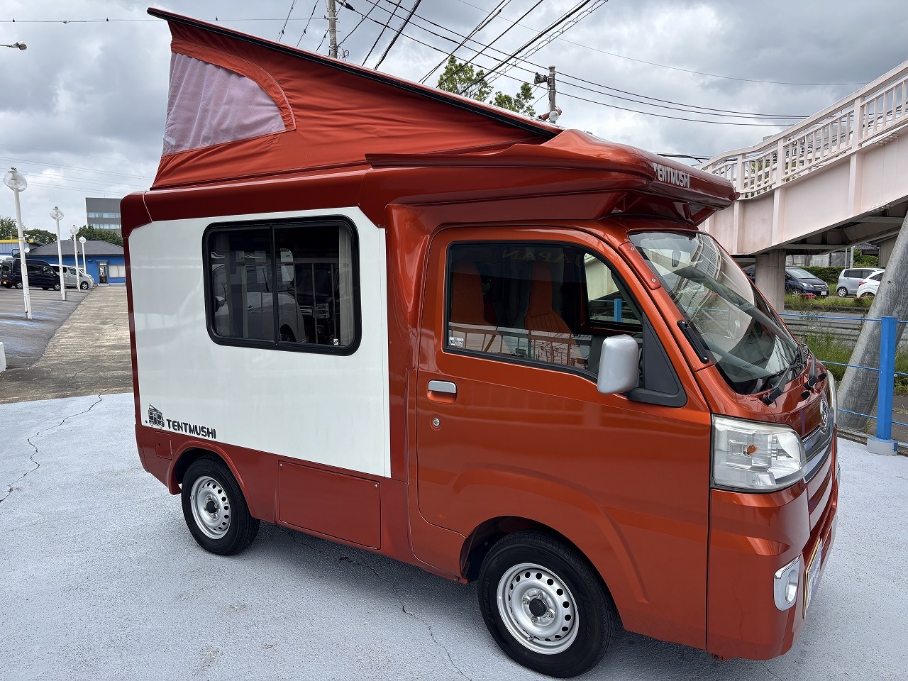 キャンピングカー 軽キャンパー ﾊｲｾﾞｯﾄ ﾊﾞﾝｼｮｯﾌﾟﾐｶﾐ ﾃﾝﾄむし
