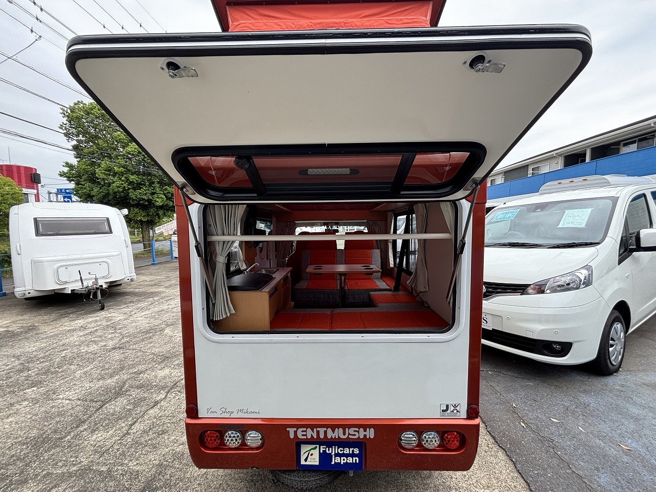 キャンピングカー 軽キャンパー ﾊｲｾﾞｯﾄ ﾊﾞﾝｼｮｯﾌﾟﾐｶﾐ ﾃﾝﾄむし