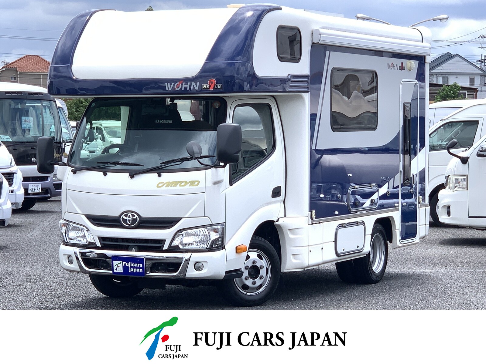 キャンピングカー キャブコン カムロード 東和 ヴォーンノインDC 家AC 1オーナー