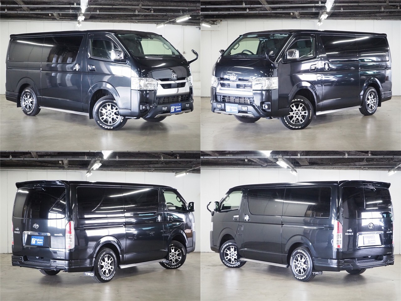 キャンピングカー バンコン ﾊｲｴｰｽ ｱﾙﾄﾋﾟｱｰﾉ 4WD　ｲﾝﾊﾞｰﾀｰ1500W