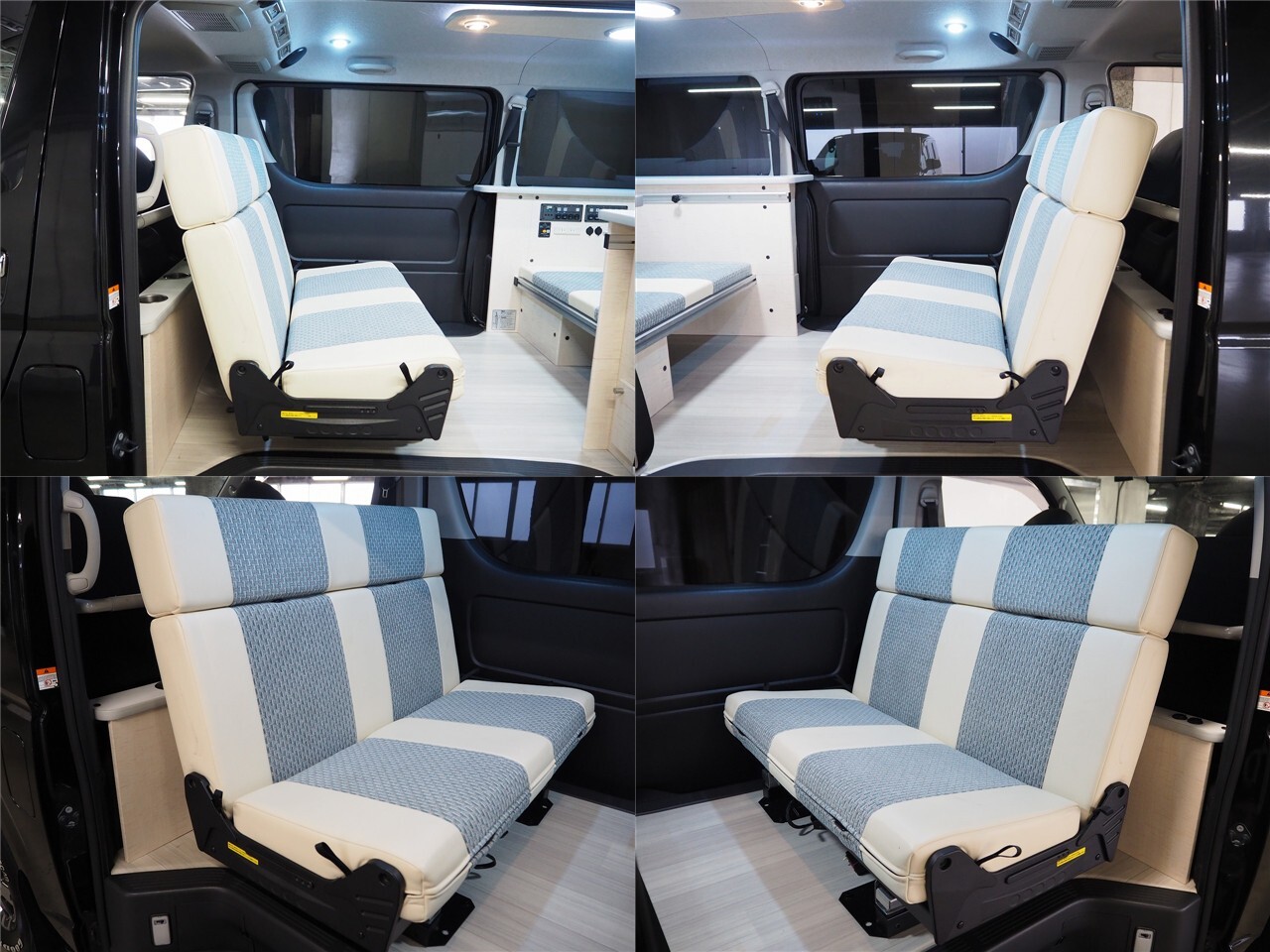 キャンピングカー バンコン ﾊｲｴｰｽ ｱﾙﾄﾋﾟｱｰﾉ 4WD　ｲﾝﾊﾞｰﾀｰ1500W