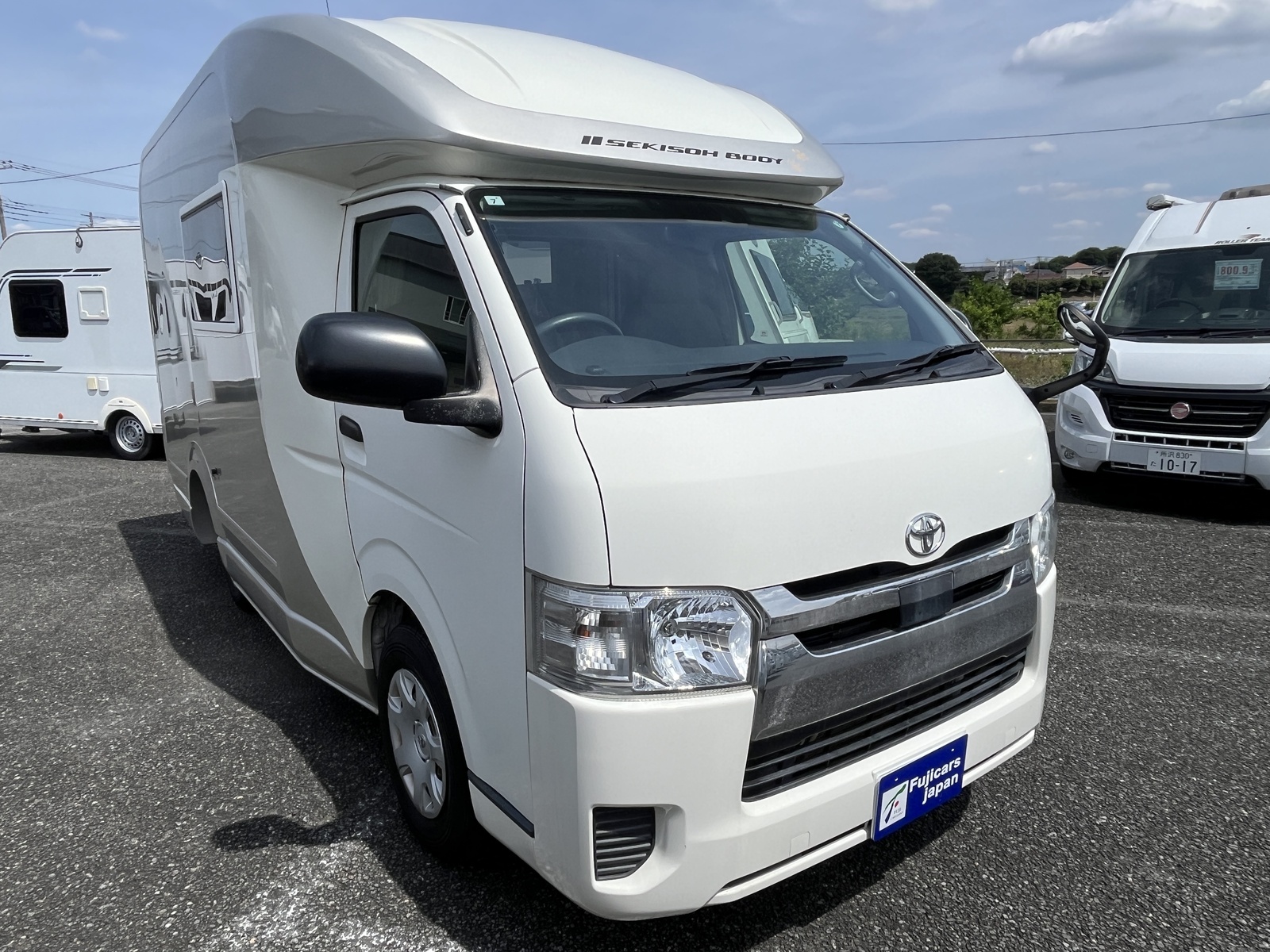 キャンピングカー キャブコン ｾｷｿｰﾎﾞﾃﾞｨ ﾄﾑ200 ﾏｯｸｽﾌｧﾝ 冷蔵庫