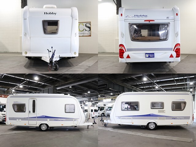 キャンピングカー トレーラー ﾎﾋﾞｰ 495UFe　要けん引免許　ﾙｰﾌｴｱｺﾝ　FF