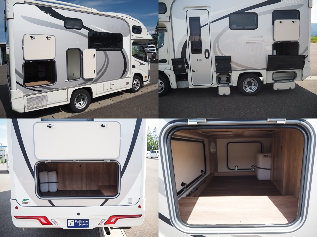 キャンピングカー キャブコン ｶﾑﾛｰﾄﾞﾅｯﾂRV ｸﾚｱﾊｲﾊﾟｰｴﾎﾞ5.3X4WD