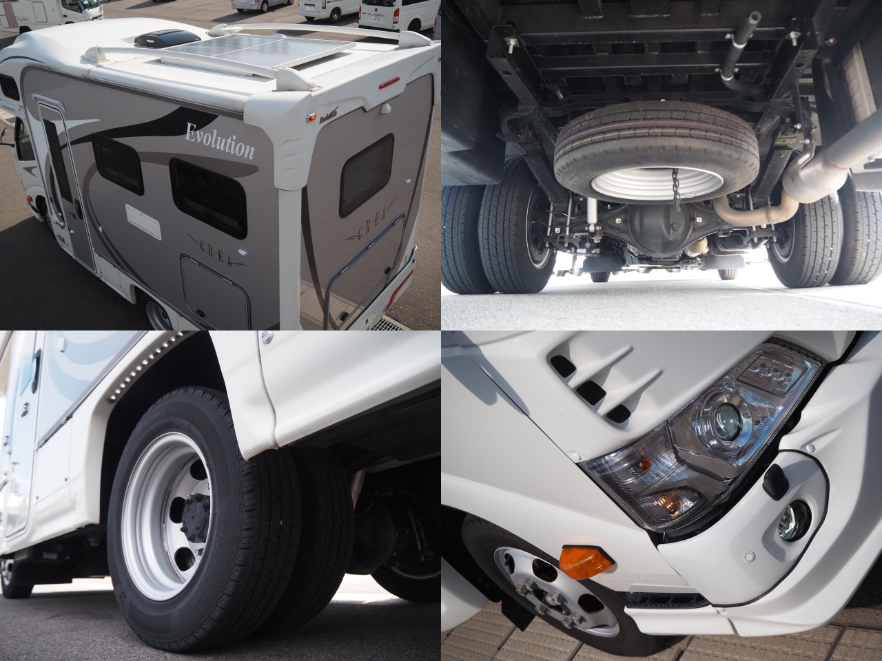キャンピングカー キャブコン ｶﾑﾛｰﾄﾞﾅｯﾂRV ｸﾚｱﾊｲﾊﾟｰｴﾎﾞ5.3X4WD