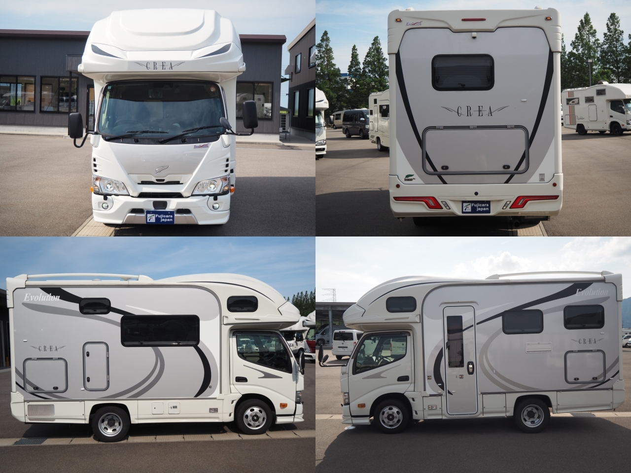 キャンピングカー キャブコン ｶﾑﾛｰﾄﾞﾅｯﾂRV ｸﾚｱﾊｲﾊﾟｰｴﾎﾞ5.3X4WD