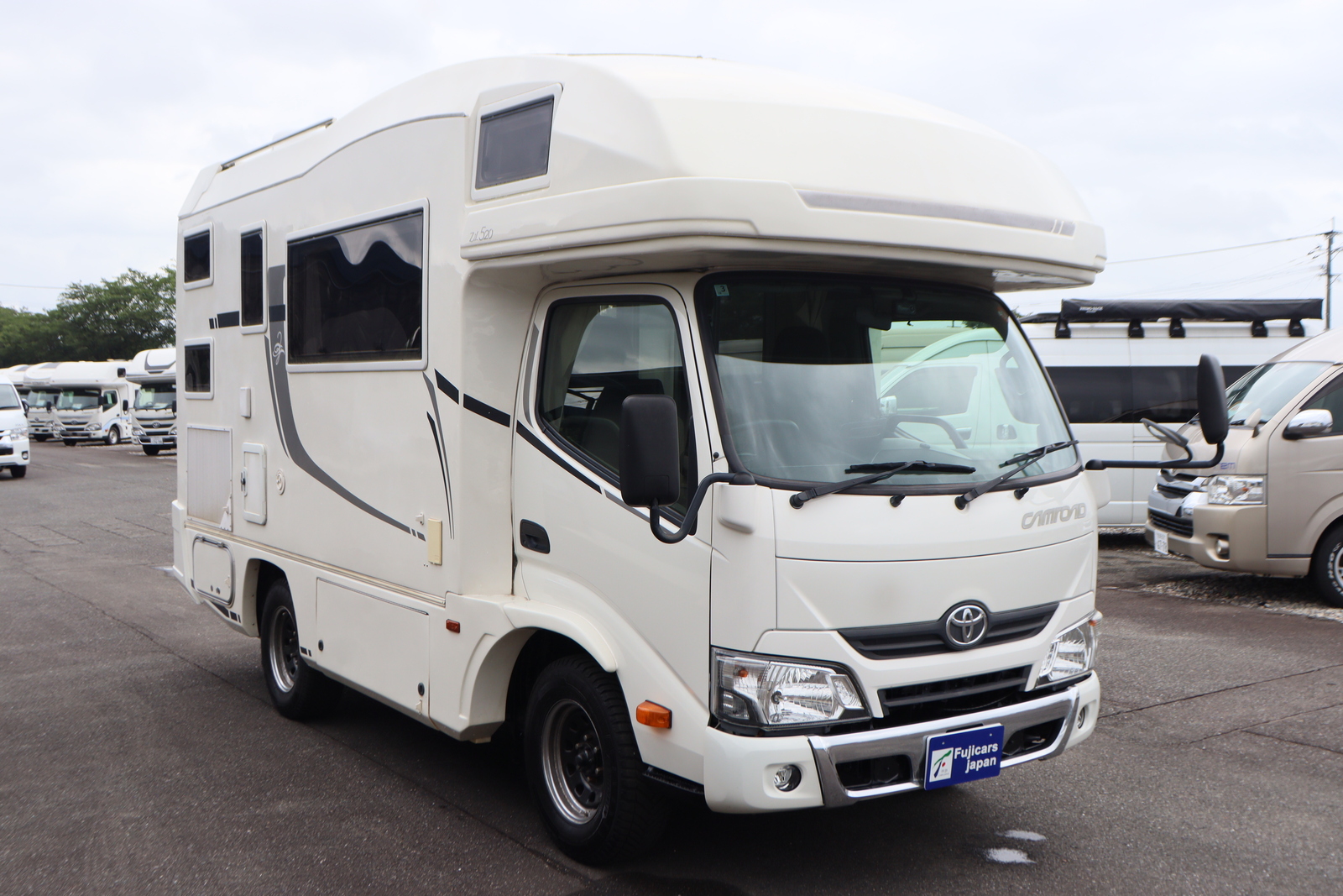 キャンピングカー キャブコン ｶﾑﾛｰﾄﾞ ﾊﾞﾝﾃｯｸ ｼﾞﾙ520 4WD