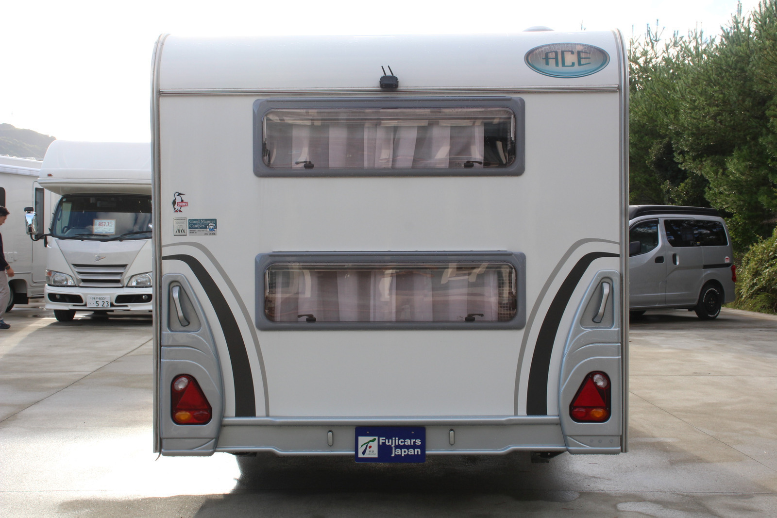 キャンピングカー トレーラー ｴｰｽｷｬﾗﾊﾞﾝ ｴｰｽ510CDL　家AC　ﾑｰﾊﾞｰ